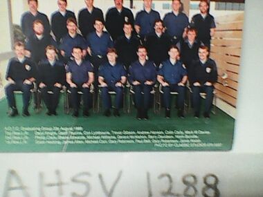 Photograph, Ambulance Officers Training Centre Group 33C, August 1989, 1989