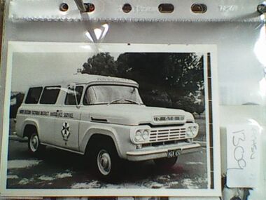 Photograph, Ambulance, Ford F100