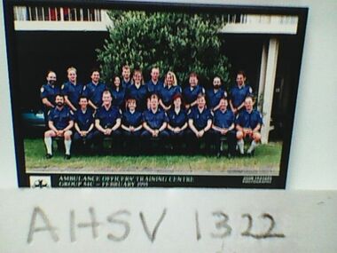 Photograph, Ambulance Officers Training Centre Group 54C, February 1995, 1995