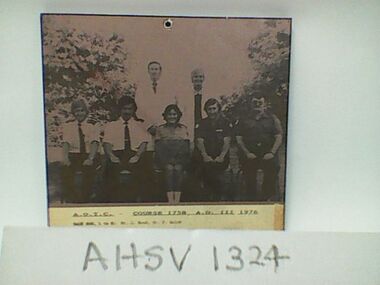 Photograph, Ambulance Officers Training Centre Course 175B A.O. III 1976, 1976