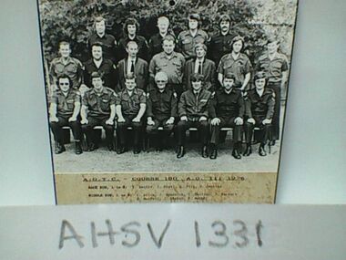 Photograph, Ambulance Officers Training Centre Course 180,  A.O. III 1976, 1976