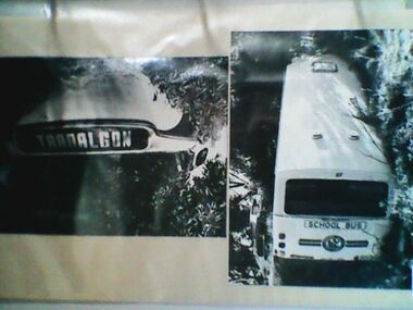 Photographs, bus crash, 24 June 1981