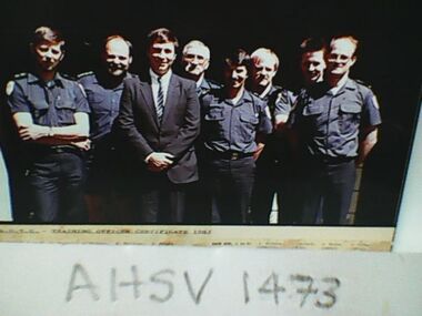 Photograph, Ambulance Officers Training Centre Training Officer Certificate, 1987, 1987