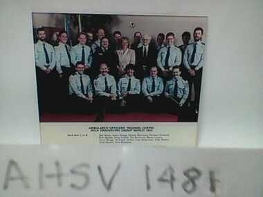 Photograph, Ambulance Officers Training Centre MICA Graduating Group, March 1993, 1993