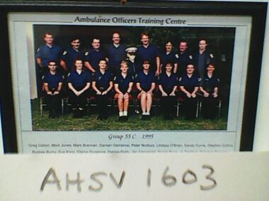 Photograph, Ambulance Officers Training Centre Group 55C, 1995