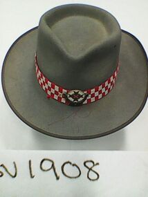 Hat, Fur Felt, Ambulance Service Victoria, Circa 2000