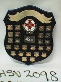 Plaque, Ambulance officer course 42C