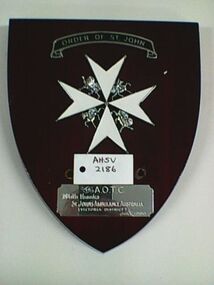 Plaque, Order of St John