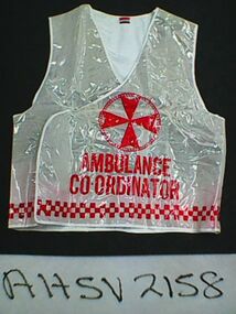 Vest, high visibility, Ambulance