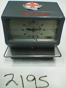 Time clock, Simplex, JCG4L4, Simplex Int. Time Equipment