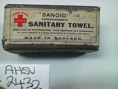 Sanitary Towel, compressed, Sanoid, unknown