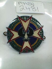 Badge, Hat, South Australian Ambulance Service, A.J.Parkes, unknown