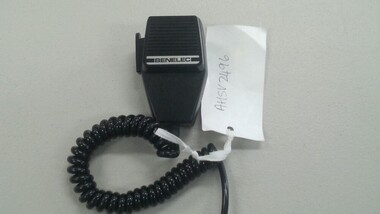 Microphone with cable attached, Microphone