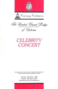 Invitation, 1989 Celebrity Concert