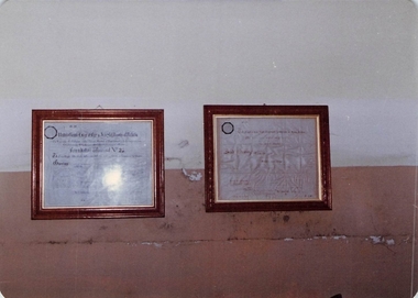 Phorograph, Grand Lodge Warrents