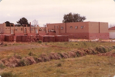 Photograph, Building of the Masonic Temple Maldon