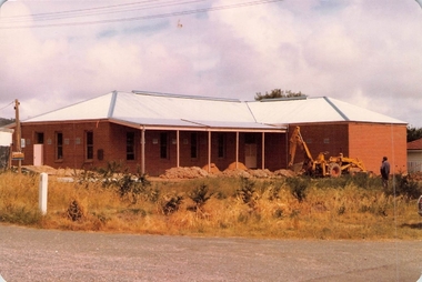 Photograph, Building of the Masonic Temple Maldon