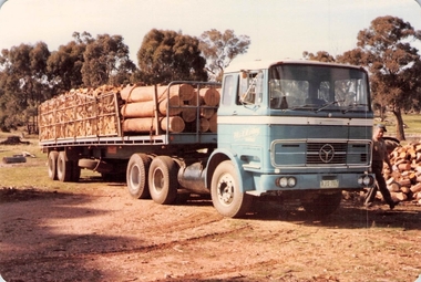 Photograph, Cutting Wood to raise funds