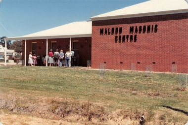 Photograph, Masonic Centre November 1980