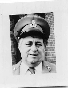 Photograph - Black and white photograph, portrait, C1985