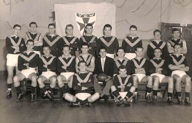 Football Team Photograph, 1958