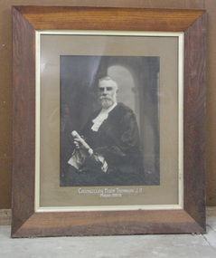 Photograph, "Councillor Hugh Thomson, J. P. , Mayor 1912 - 1913"