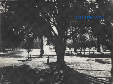 Booklet, "Caulfield 78"