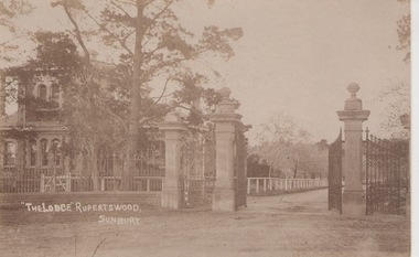 Photograph, The Lodge Rupertswood, c1920s
