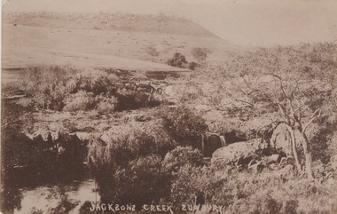 Postcard, Jacksons Creek Sunbury