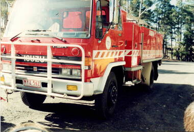 Photograph, Bulla CFA Fire truck