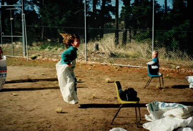 Photograph, Sack race, c1994