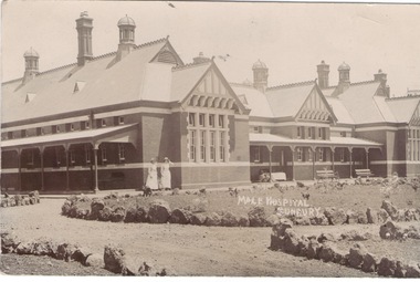 Photograph, Male Hospital Sunbury