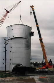 Photograph, Wheat silo, c1984