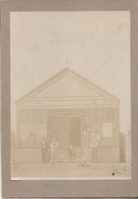 Photograph, Sunbury News Office, c1892