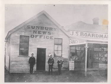 Photograph, Sunbury News Office