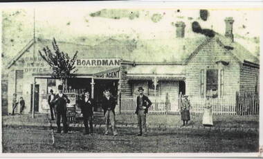 Photograph, Boardman Business in Brook Street, C 1900s