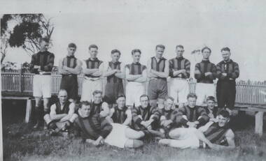 Photograph, Sunbury Football team, C 1890s