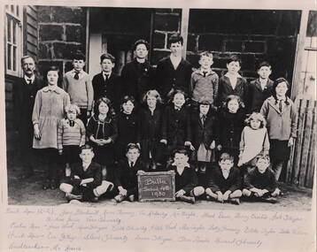 Photograph, Bulla Primary School 1930