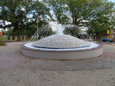 Photograph, Rosa McCall, Fountain, April 2017