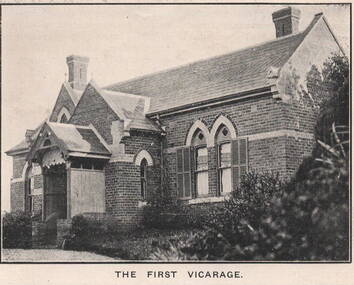 Photograph, 'Priorswood' Vicarage