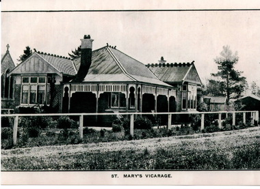 Photograph, ST. MARY'S VICARAGE