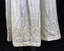 Cream silk wedding dress belonging to Mary Schwerkolt skirt detail