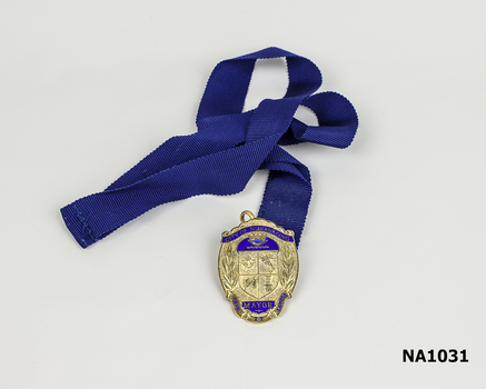 Gold plated Mayoral Badge of Office 