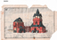 50 sandstone toy building blocks with maps
