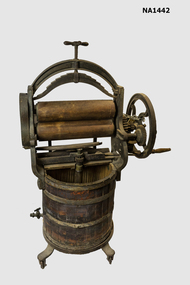 Hand operated washing machine 