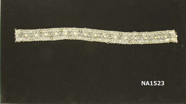 Long thin piece of nylon decorated