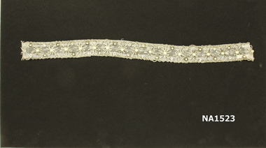 Long thin piece of nylon decorated