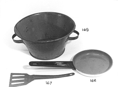 Toy metal frypan
