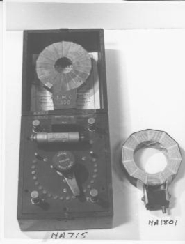 Inductance coil for a crystal set. 