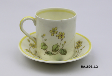 Child' china cup and saucer